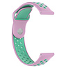 Strap-it® Strap-it Xiaomi Mi Watch sport band (roze/aqua) Strap-it® Strap-it Xiaomi Mi Watch sport band (roze/aqua)