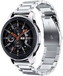 Strap-it® Strap-it Samsung Galaxy Watch 46mm titanium bandje (zilver)
