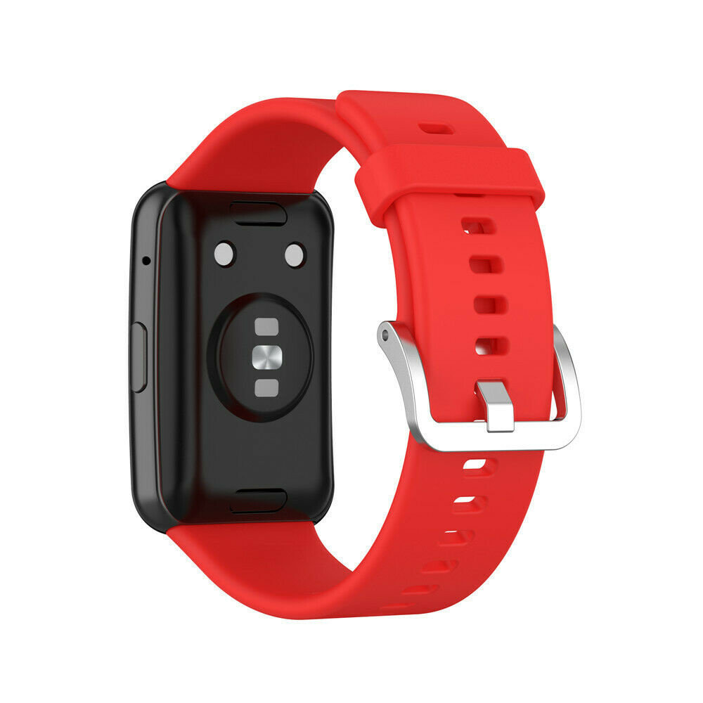 Strap-it® Strap-it Huawei Watch Fit New siliconen bandje (rood)