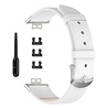 Strap-it® Strap-it Huawei Watch Fit New leren bandje (wit) Strap-it® Strap-it Huawei Watch Fit New leren bandje (wit)