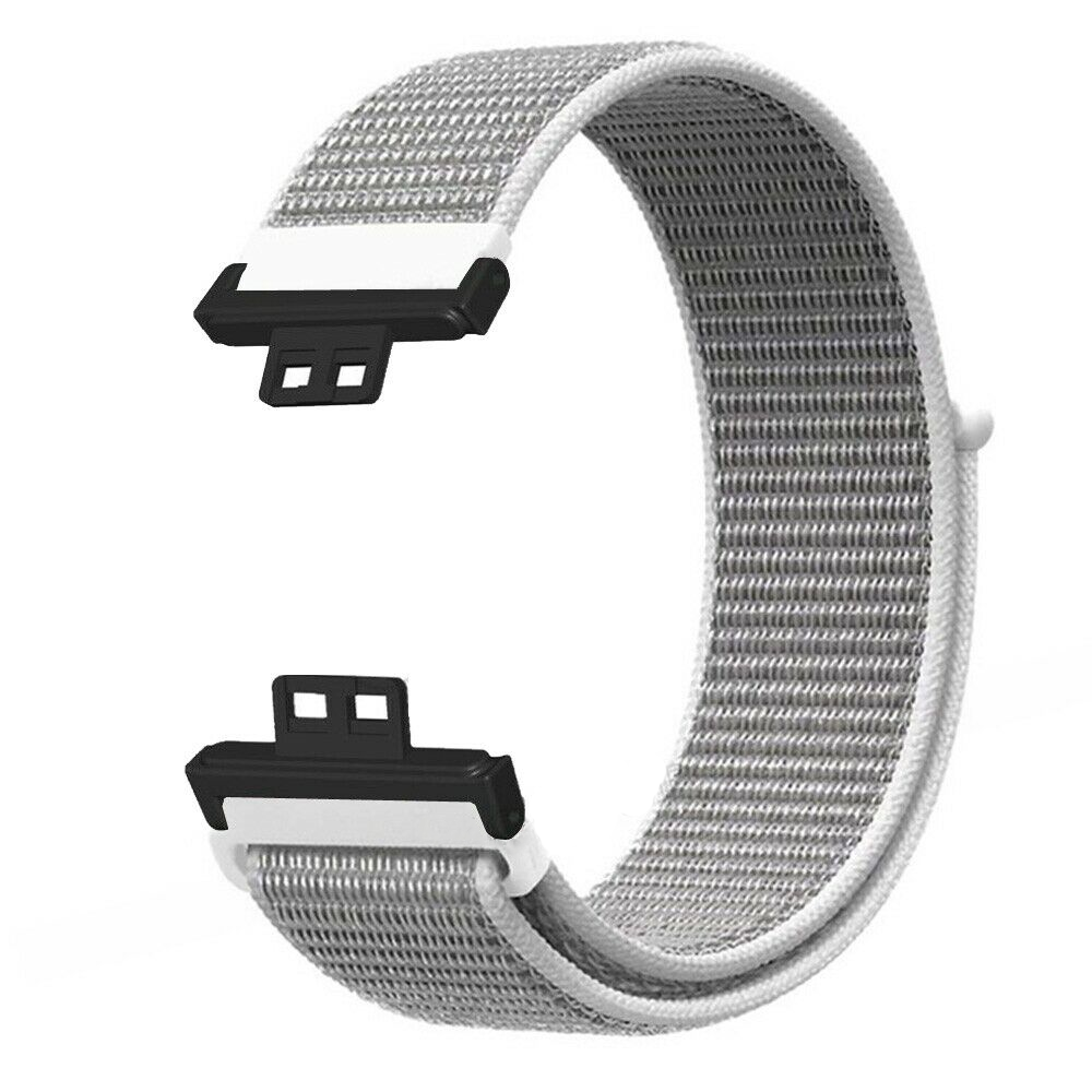 Strap-it® Strap-it Huawei Watch Fit New nylon bandje (zeeschelp) Strap-it® Strap-it Huawei Watch Fit New nylon bandje (zeeschelp)