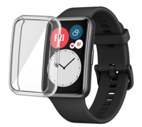 Strap-it® Huawei Watch Fit New TPU beschermhoes (transparant)