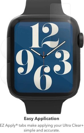 Zagg InvisibleShield Ultra Clear+ Apple Watch 44mm screenprotector