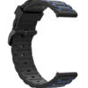 Strap-it® Strap-it Xiaomi Amazfit GTS sport gesp band (zwart/blauw) Strap-it® Strap-it Xiaomi Amazfit GTS sport gesp band (zwart/blauw)