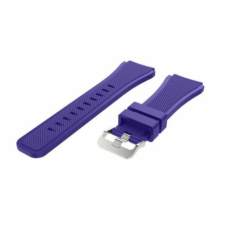 Strap-it® Strap-it Honor Magic Watch 2 siliconen bandje (paars)
