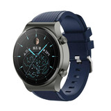 Strap-it® Huawei Watch GT 2 Pro siliconen bandje (donkerblauw)