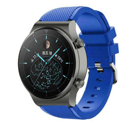 Strap-it® Huawei Watch GT 2 Pro siliconen bandje (blauw)