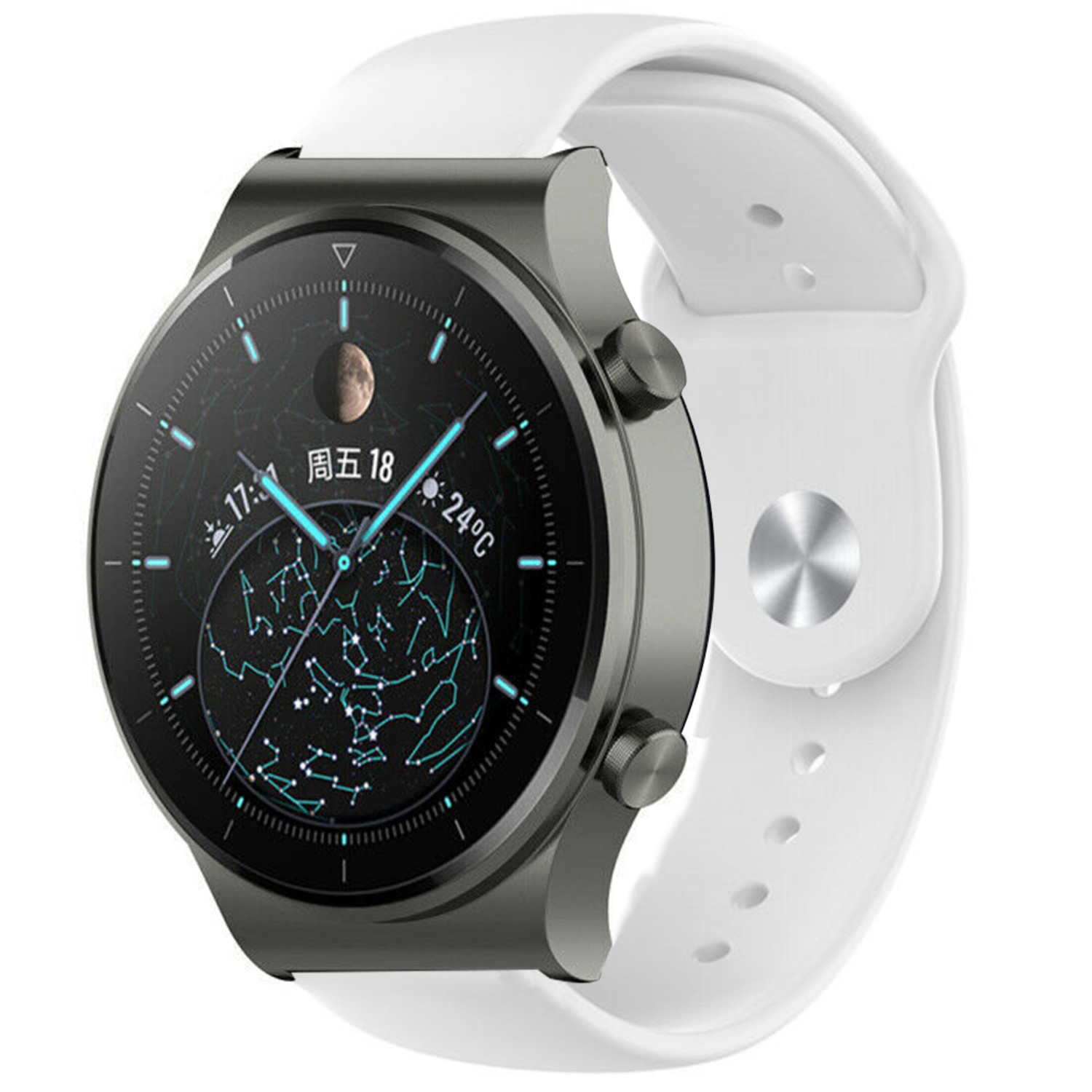 Strap it Strap it Huawei Watch GT 2 Pro sport band wit