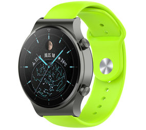Strap-it® Huawei Watch GT 2 Pro sport band (lichtgroen)