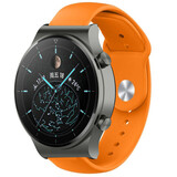 Strap-it® Huawei Watch GT 2 Pro sport band (oranje)
