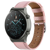 Strap-it® Huawei Watch GT 2 Pro bandje leer (roze) Strap-it® Huawei Watch GT 2 Pro bandje leer (roze)