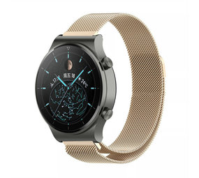Strap-it® Huawei Watch GT 2 Pro Milanese band (champagne)