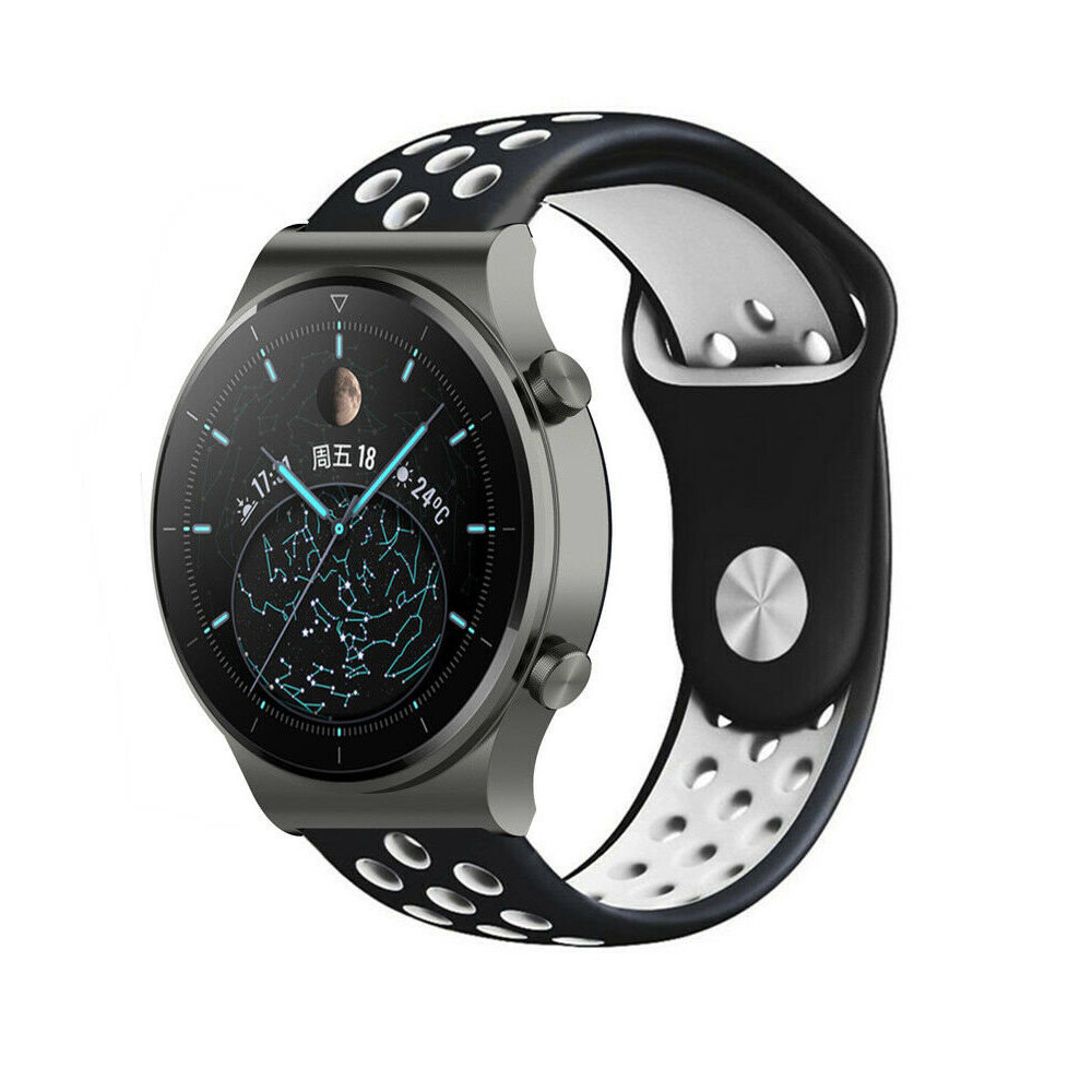 Huawei Watch GT 2 Pro sport band zwart wit