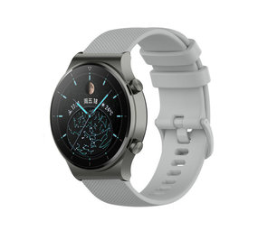 Strap-it® Huawei Watch GT 2 Pro luxe siliconen bandje (grijs)