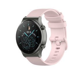 Strap-it® Huawei Watch GT 2 Pro luxe siliconen bandje (roze)
