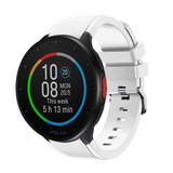 Strap-it® Polar Pacer siliconen bandje (wit)