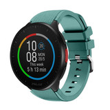 Strap-it® Polar Pacer siliconen bandje (dennengroen)