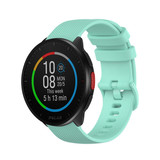 Strap-it® Polar Pacer luxe siliconen bandje (aqua)