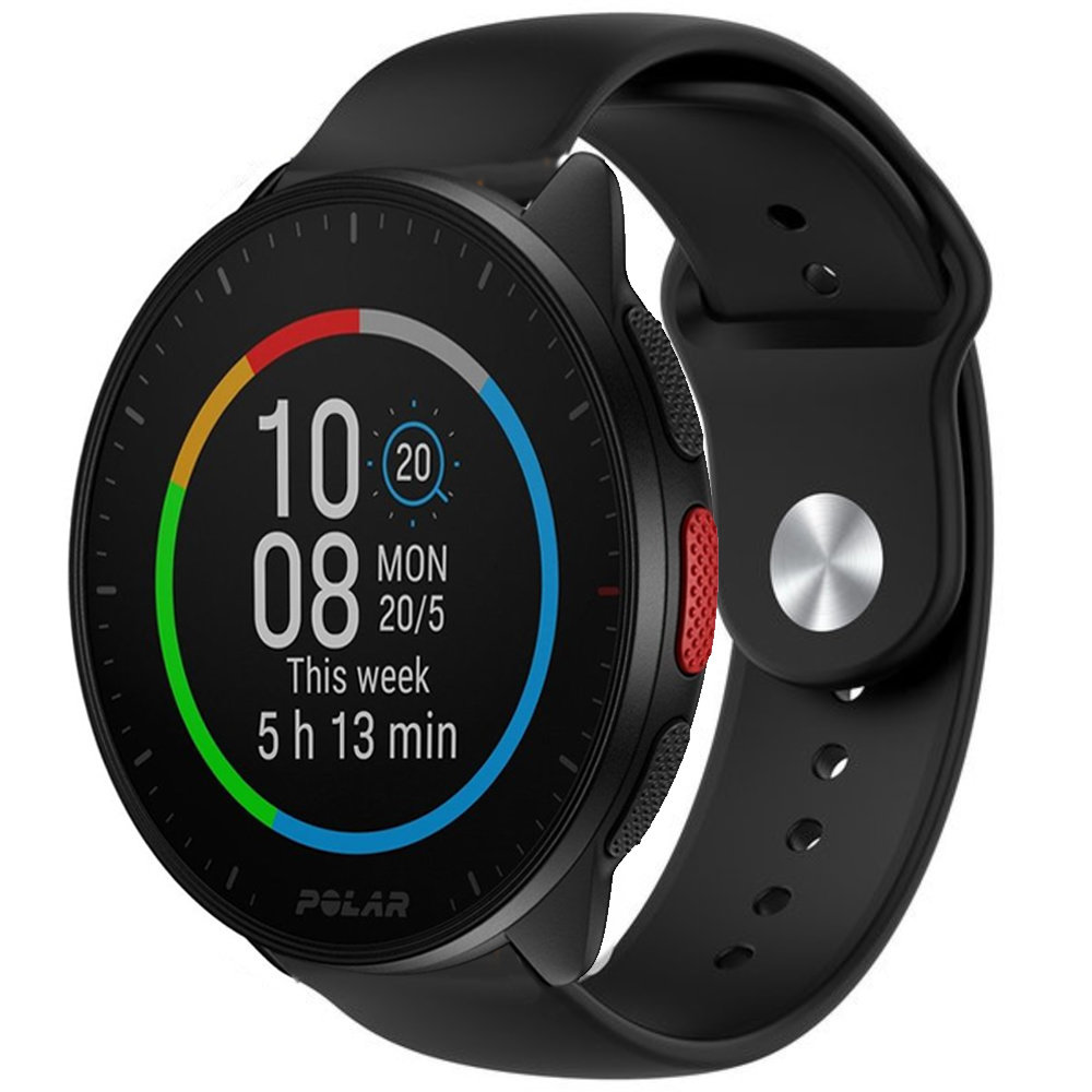 Strap-it® Strap-it Polar Pacer sport band (zwart)