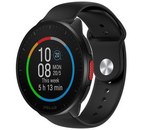 Strap-it® Polar Pacer sport band (zwart)