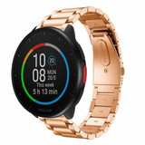 Strap-it® Polar Pacer stalen band (rosé goud)