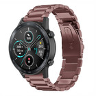 Strap-it® Strap-it Honor Magic Watch 2 stalen band (brons-goud)