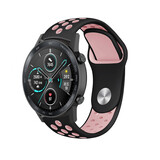 Strap-it® Honor Magic Watch 2 sport band (zwart roze)