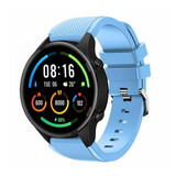 Strap-it® Xiaomi Mi Watch siliconen bandje (zand blauw)
