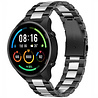 Strap-it® Strap-it Xiaomi Mi Watch stalen band (zwart/zilver) Strap-it® Strap-it Xiaomi Mi Watch stalen band (zwart/zilver)