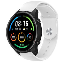 Strap-it® Xiaomi Mi Watch sport band (wit)