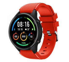 Strap-it® Xiaomi Mi Watch siliconen bandje (rood)