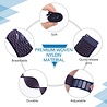 Strap-it® Strap-it Xiaomi Watch S1 nylon band (paars-blauw) Strap-it® Strap-it Xiaomi Watch S1 nylon band (paars-blauw)