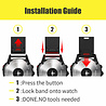 Strap-it® Strap-it Garmin Epix Gen 2 stalen band (zilver) Strap-it® Strap-it Garmin Epix Gen 2 stalen band (zilver)