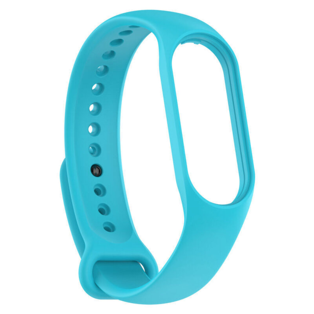 Strap-it® Strap-it Xiaomi Mi Band 7 siliconen bandje (lichtblauw)