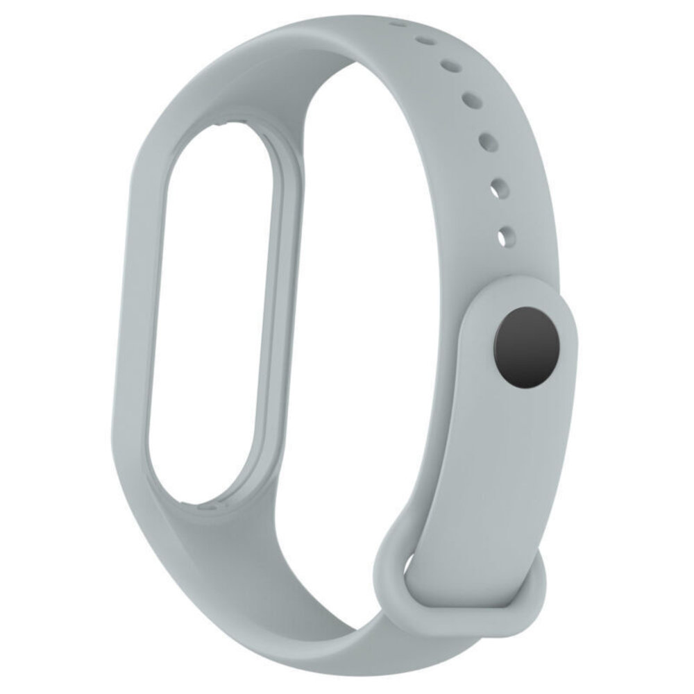 Strap-it® Strap-it Xiaomi Mi Band 7 siliconen bandje (grijs)