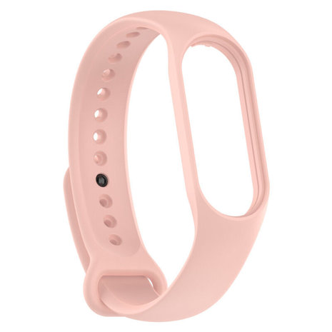 Strap-it® Strap-it Xiaomi Mi Band 7 siliconen bandje (lichtroze)