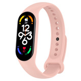 Strap-it® Xiaomi Mi Band 7 siliconen bandje (lichtroze)