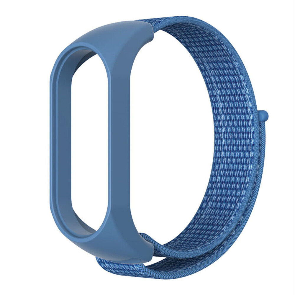 Strap-it® Strap-it Xiaomi Mi Band 7 nylon bandje (blauw) Strap-it® Strap-it Xiaomi Mi Band 7 nylon bandje (blauw)