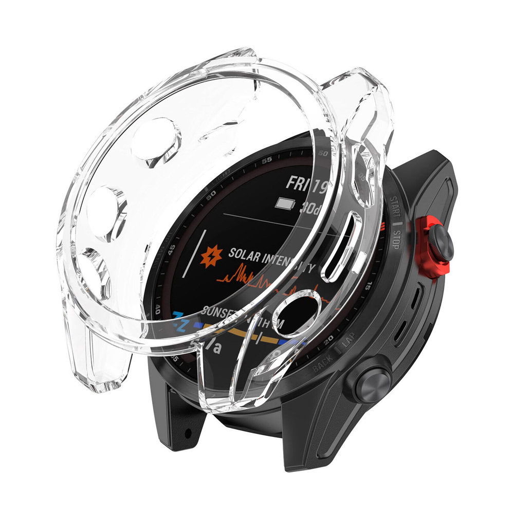 Strap-it® Strap-it Garmin Fenix 7 (Solar) TPU case (transparant)