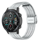 Strap-it® Strap-it Honor Magic Watch 2 roestvrij stalen band (zilver)