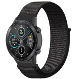 Strap-it® Honor Magic Watch 2 nylon band (zwart)