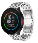 Strap-it® Strap-it Polar Pacer stalen draak band (zilver)