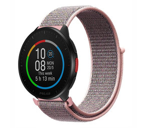 Strap-it® Polar Pacer nylon bandje (pink sand)