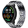 Strap-it® Strap-it Xiaomi Mi Watch stalen vis band (zwart) Strap-it® Strap-it Xiaomi Mi Watch stalen vis band (zwart)
