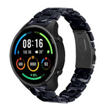 Strap-it® Xiaomi Mi Watch resin band (zwart/wit)