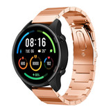 Strap-it® Xiaomi Mi Watch metalen bandje (rosé goud)
