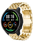 Strap-it® Strap-it Xiaomi Mi Watch stalen draak band (goud)