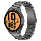 Strap-it® Strap-it Samsung Galaxy Watch 4 44mm titanium bandje (grafiet)
