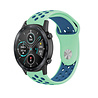Strap-it® Strap-it Honor Magic Watch 2 sport band (aqua/blauw) Strap-it® Strap-it Honor Magic Watch 2 sport band (aqua/blauw)