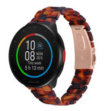 Strap-it® Polar Pacer resin band (lava)